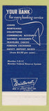Matchbook Cover - Bank of Lansing MI 30 Strike