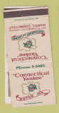 Matchbook Cover - Connecticut Yankee Motor Inn Niantic CT 30 Strike