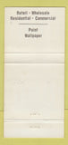 Matchbook Cover - Rochester Glass Service MI WEAR 30 Strike