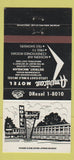 Matchbook Cover - American Motel Detroit MI 30 Strike