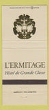 Matchbook Cover - L'Ermitage Hotel Beverly Hills CA 30 Strike
