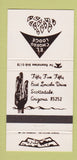 Matchbook Cover - El Chorro Lodge Scottsdale AZ cactus 30 Strike