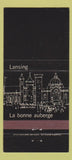Matchbook Cover - La Bonne Auberge Lansing MI 30 Strike