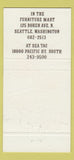 Matchbook Cover - Twenty Six Coins Restaurant Seattle WA 30 Strike