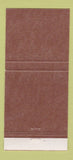 Matchbook Cover - Georgetown Club Washington DC Suter's Tavern 30 Strike
