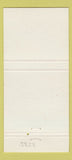 Matchbook Cover - Ginopolis' Farmington Hills Detroit MI 30 Strike