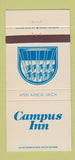Matchbook Cover - Campus Inn Ann Arbor MI 30 Strike