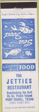 Matchbook Cover - The Jetties Restaurant Port Isabel TX