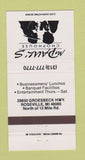 Matchbook Cover - Mr Paul's Chophouse Roseville MI 30 Strike