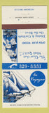 Matchbook Cover - The Voyageur St Clair MI 30 Strike