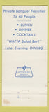 Matchbook Cover - The Voyageur St Clair MI 30 Strike