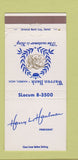 Matchbook Cover - Warren Bank MI  30 Strike