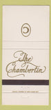 Matchbook Cover - Teh Chamertin Restaurant West Dearborn MI 30 Strike