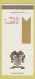 Matchbook Cover - Mencotti's Detroit MI 30 Strike