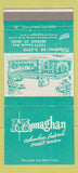 Matchbook Cover Monaghan Columbus Federal Credit Union Detroit MI WEAR 30 Strike