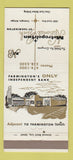 Matchbook Cover - Metropolitan National Bank Farmington MI 30 Strike