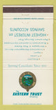 Matchbook Cover - Eastern Trust Company Halifax NS 30 Strike