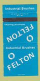 Matchbook Cover - Felton Industrial Brushes Hamilton ON 30 Strike