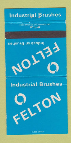 Matchbook Cover - Felton Industrial Brushes Hamilton ON 30 Strike