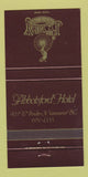 Matchbook Cover - Bombay Bicycle Club Vancouver BC Abbotsford Hotel 30 Strike