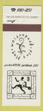 Matchbook Cover - Play Play Productions South Africa 30 Strike