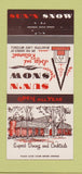 Matchbook Cover - Sun n Snow Lodge Restaurant Cadillac West MI 30 Strike