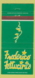 Matchbook Cover - Frederico Fettucini's 30 Strike