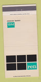 Matchbook Cover - Ren Lansing MI 30 Strike