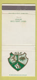 Matchbook Cover - Great Lakes Club Detroit MI WEAR 30 Strike