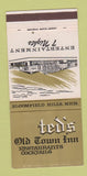 Matchbook Cover - Ted's Old Town Inn Bloomfield Hills MI 30 Strike