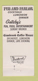 Matchbook Cover - Ted's Old Town Inn Bloomfield Hills MI 30 Strike