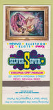 Matchbook Cover - Silver Spur Casino Las Vegas NV girlie 30 Strike