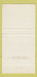 Matchbook Cover - Opera House Restaurant Detroit MI  30 Strike