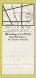 Matchbook Cover - Roma Cafe Detroit MI 1990 Italian 30 Strike