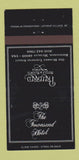 Matchbook Cover - The Townsend Hotel Birmingham MI WEAR 30 Strike