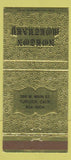 Matchbook Cover - Norton Mortuary Turlock CA 30 Strike