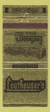 Matchbook Cover - Leutheuser's Saline MI restaurant 30 Strike