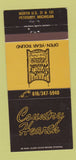 Matchbook Cover - Country Hearth Restaurant Petoskey MI 30 Strike