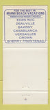 Matchbook Cover - International Hotel Freeport Bahamas 30 Strike