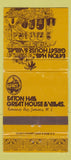 Matchbook Cover - Easton Hall Great House Runaway Bay Jamaica WEAR 30 Strike