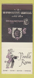 Matchbook Cover - Fontainebleau Hotel Miami Beach FL Poodle Room 30 Stick