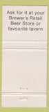 Matchbook Cover - Henninger Brewery Canada WEAR 30 Strike