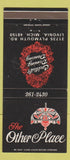 Matchbook Cover - The Other Place Livonia MI 30 Strike