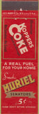 Matchbook Cover - Koppers Coke coal Muriel Cigars