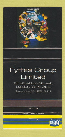 Matchbook Cover - Fyffes Group Limited London UK England 30 Strike