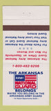 Matchbook Cover - Arkansas Army National Guard AR 30 Strike
