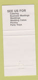 Matchbook Cover - Old Barn Deli Bakery Lima OH 30 Strike