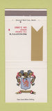 Matchbook Cover - Mencotti's Detroit MI restaurant 30 Strike