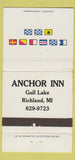 Matchbook Cover - Anchor Inn Richland MI WEAR 30 Strike