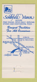 Matchbook Cover - Southfield Manor MI 30 Strike